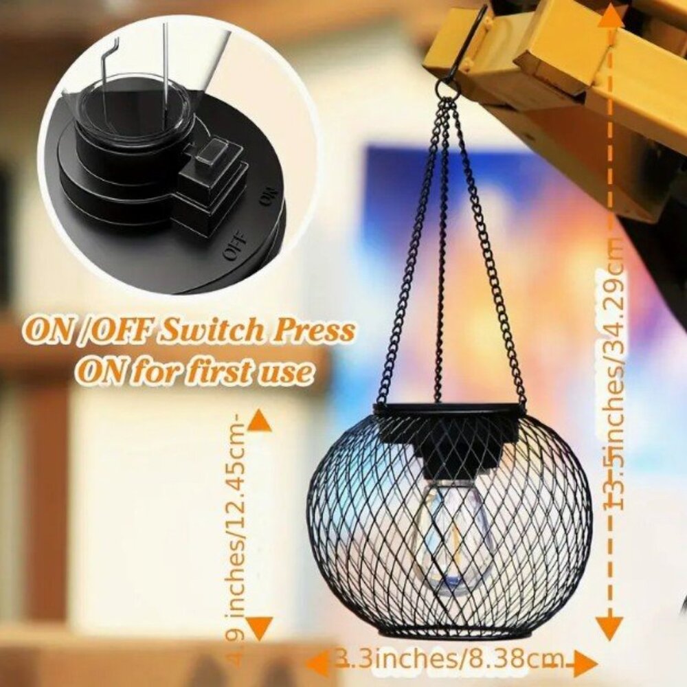 NWT SOLAR LANTERNS 2-PACK - Picture 3 of 3
